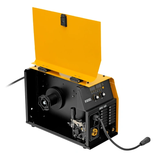 Аппарат инвертор. полуавтомат. cварки IMIG-160 Synergy, 160 А, ПВ 60%, катушка 5 кг Denzel по ценам производителя в Воронеже с доставкой по всей России