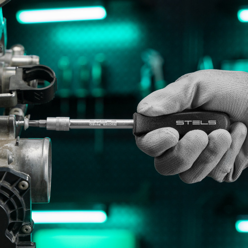 Набор инструментов 1/2", 1/4", CrV, 12 гранные головки, пластиковый кейс, 94 предмета Stels по ценам производителя в Воронеже с доставкой по всей России