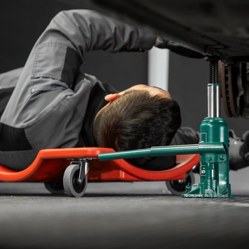 Домкрат гидравлический бутылочный, 5 т, 180-340 мм Сибртех по ценам производителя в Воронеже с доставкой по всей России