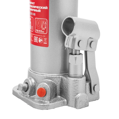 Домкрат гидравлический бутылочный, 5 т, высота подъема 216-413 мм, в пластиковый кейсе Matrix по ценам производителя в Воронеже с доставкой по всей России