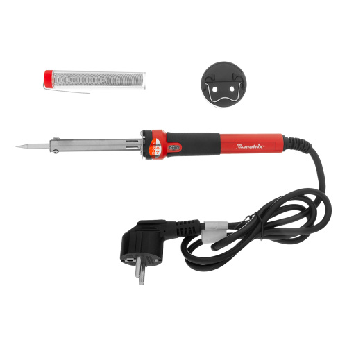 Паяльник, пластик ABS, класс защиты 1, индикатор, медный наконечник с долговечным покрытием, 220 В, 40 W Matrix по ценам производителя в Воронеже с доставкой по всей России