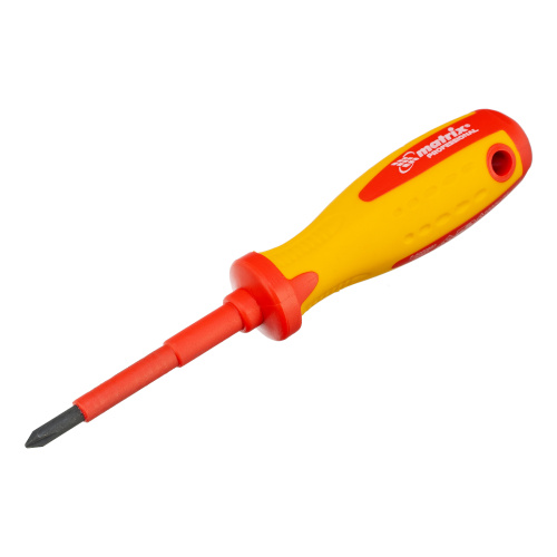 Отвертка Insulated, PH1 x 75 мм, CrMo, до 1000 В, двухкомпонентная рукоятка Matrix Professional по ценам производителя в Воронеже с доставкой по всей России