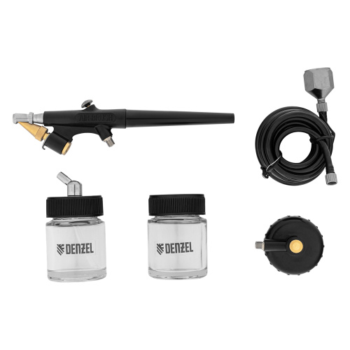 Аэрограф с нижним бачком AB2, 0,8 мм, 22 мл, 11 л/мин Denzel по ценам производителя в Воронеже с доставкой по всей России