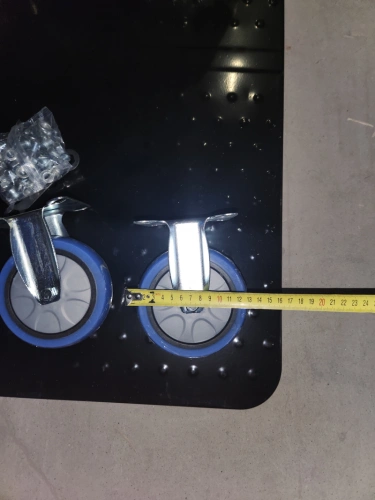 Тележка платформенная 650 кг TOR PH650 (890x590) со складной ручкой (пластиковые колеса 125 мм) по ценам производителя в Воронеже с доставкой по всей России