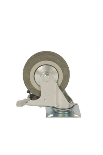 Колесо аппаратное поворотное SCgb 42 100 мм с тормозом (F) по ценам производителя в Воронеже с доставкой по всей России