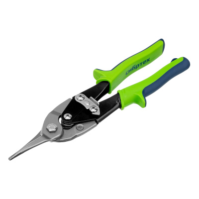 Ножницы по металлу, 250 мм, прямой рез, сталь С55, двухкомпонентные рукоятки СИБРТЕХ по ценам производителя в Воронеже с доставкой по всей России