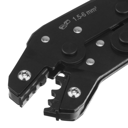 Клещи для обжима неизолированных наконечников НК и НВ, разъемов РП, 1,5 - 6 мм2 Denzel по ценам производителя в Воронеже с доставкой по всей России