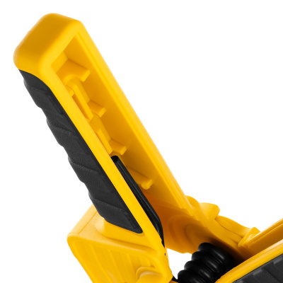 Струбцина клещеобразная, удлиненная 75 х 110 мм двухкомпонентные рукоятки Denzel по ценам производителя в Воронеже с доставкой по всей России