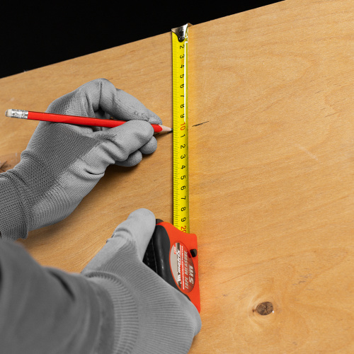 Рулетка Double fixation,5 м х 19 мм,обрезиненный корпус,двойная плавная фиксация Matrix по ценам производителя в Воронеже с доставкой по всей России