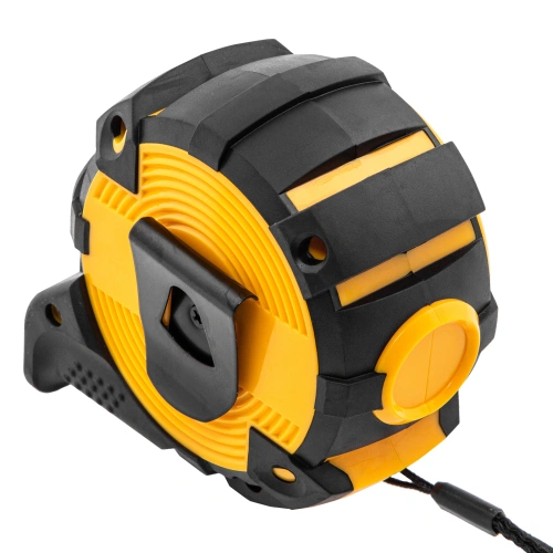 Рулетка 10м х 32мм, автоматич. фиксац., нейлон. покрытие, магнит. зацеп, двухстор. разметка Denzel по ценам производителя в Воронеже с доставкой по всей России