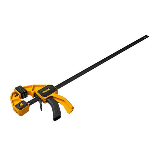 Струбцина F-образная, быстрозажимная, 600 х 80 мм, усиленный нейлоновый корпус Denzel по ценам производителя в Воронеже с доставкой по всей России