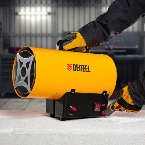 Газовая тепловая пушка GHG-15, 15 кВт, 500 м3/ч, пропан-бутан Denzel по ценам производителя в Воронеже с доставкой по всей России
