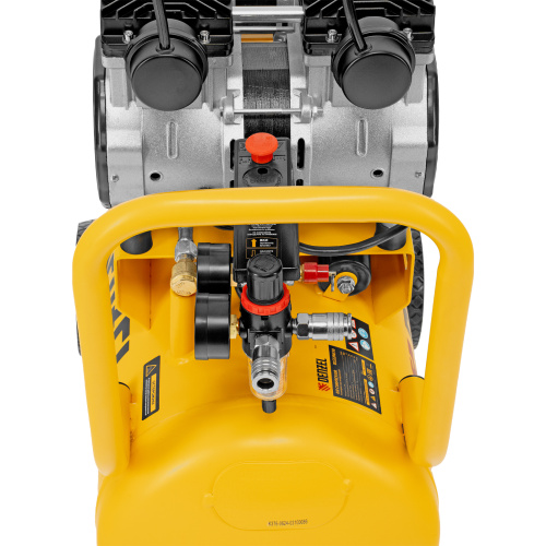 Компрессор безмасляный, малошумный DLS 2200/50, 2200 Вт, 2x1100, 50 л, 380 л/мин Denzel по ценам производителя в Воронеже с доставкой по всей России