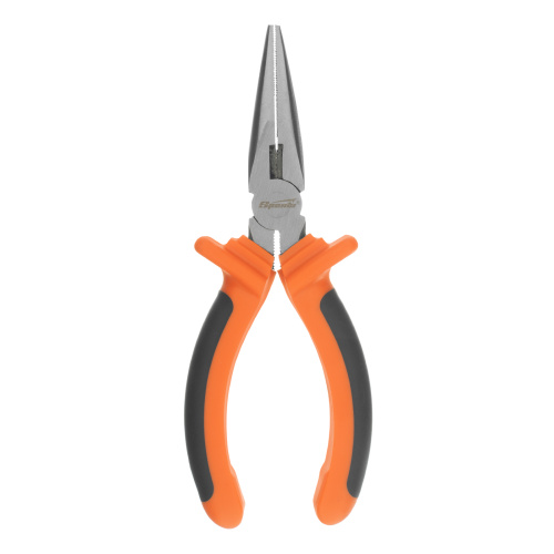 Длинногубцы прямые Comfort, 160 мм ,шлифованные, двухкомпонентные рукоятки Sparta по ценам производителя в Воронеже с доставкой по всей России