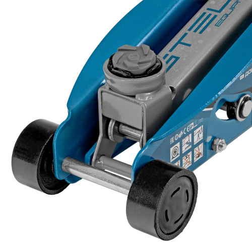 Домкрат гидравлический подкатной с фиксатором, 2.5 т, Safety Pin, 140-385 мм, в кейсе Stels по ценам производителя в Воронеже с доставкой по всей России