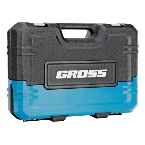 Набор инструментов, 1/4", 1/2", CrV, 120 зубьев, 82 предмета Gross по ценам производителя в Воронеже с доставкой по всей России