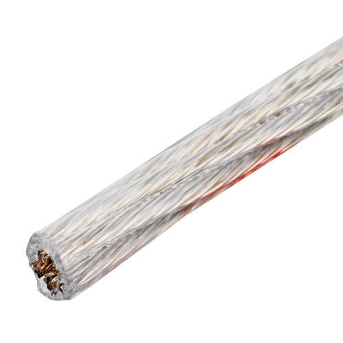 Трос металлополимерный прозрачный ПР-6.0, толщина 6.0 мм, катушка 150 метров Сибртех по ценам производителя в Воронеже с доставкой по всей России