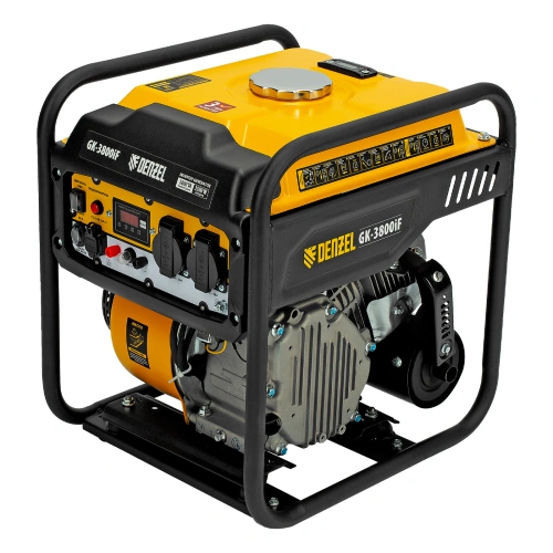 Генератор инверторный GK-3800iF, 3,8 кВт, 230 В, ручной старт DENZEL по ценам производителя в Воронеже с доставкой по всей России
