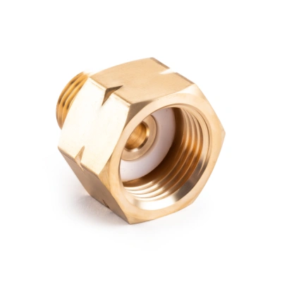 Переходник для больших  газовых баллонов W21,8LH-M16*1.5 "папа" (в блистере) по ценам производителя в Воронеже с доставкой по всей России