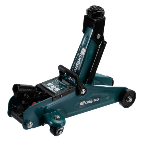 Домкрат гидравлический подкатной, 2 т, 127-330 мм Сибртех по ценам производителя в Воронеже с доставкой по всей России