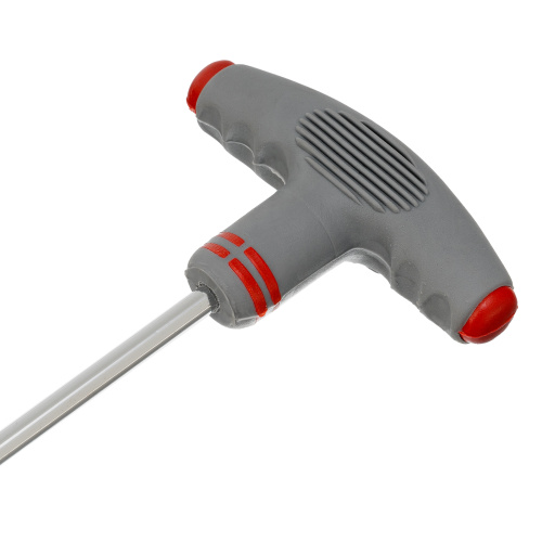 Отвертка с Т-образной эргономичной ручкой и набором бит, 11 шт, CrV Matrix по ценам производителя в Воронеже с доставкой по всей России