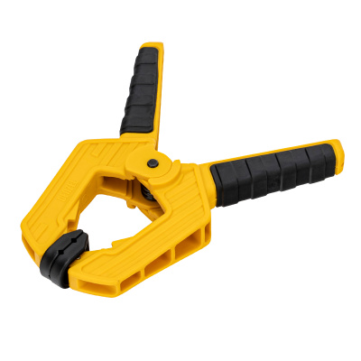 Струбцина клещеобразная, усиленная 80 х 60 мм, двухкомпонентные рукоятки Denzel по ценам производителя в Воронеже с доставкой по всей России