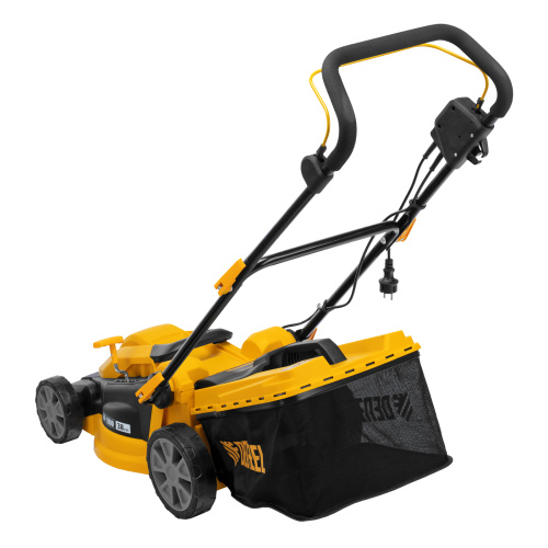 Газонокосилка электрическая GM-1800, 1800 Вт, шир. 38 см, 6 уров., травосб. 40 л. Denzel по ценам производителя в Воронеже с доставкой по всей России