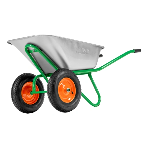 Тачка садово-строительная, 2-х колесная, усиленная, грузоподъемность 320 кг, объем 100 л Palisad по ценам производителя в Воронеже с доставкой по всей России