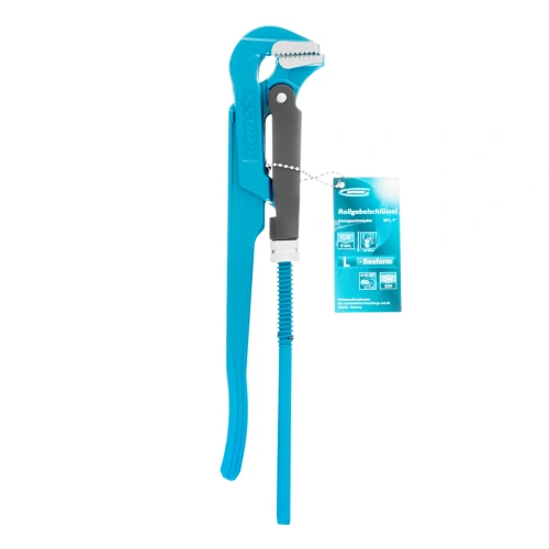 Ключ трубный рычажный 1, №1, цельнокованый, CrV, тип "L" Gross по ценам производителя в Воронеже с доставкой по всей России