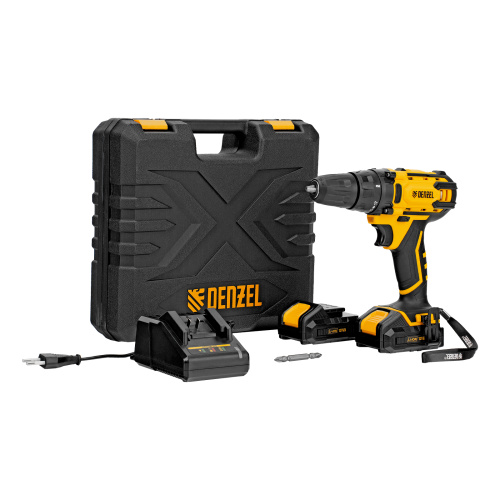 Дрель-шуруповерт аккумуляторная CDL-12-02BM, Li-Ion, 12 В, 2 акк. Denzel по ценам производителя в Воронеже с доставкой по всей России