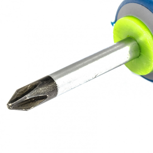 Отвертка, PH2 х 38 мм, CrV, трехкомпонентная рукоятка Сибртех по ценам производителя в Воронеже с доставкой по всей России