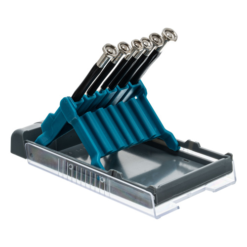 Набор отверток для точной механики, CrMo, металлические обрезиненные рукоятки, 6 шт, бокс трансформер Gross по ценам производителя в Воронеже с доставкой по всей России