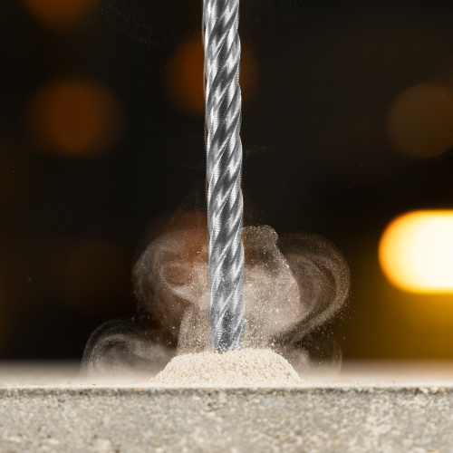 Бур по бетону, цельная крестовая пластина, 6x165 мм, SDS PLUS Denzel по ценам производителя в Воронеже с доставкой по всей России