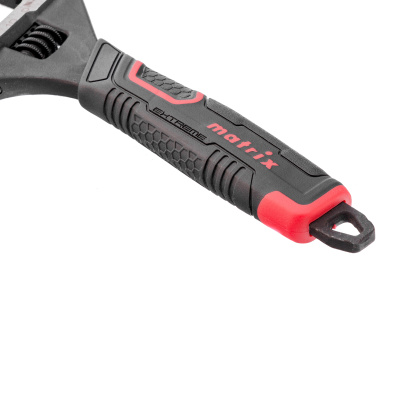 Ключ разводной, тонкие губки, фосфатированный, двухкомпонентная рукоятка, 300 мм, PRO Matrix по ценам производителя в Воронеже с доставкой по всей России