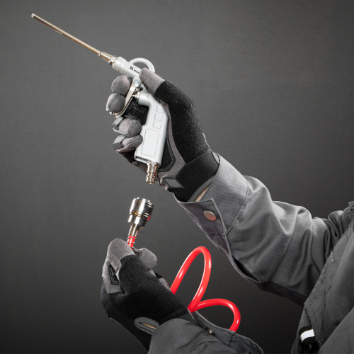 Шланг спиральный воздушный, 15 м, с быстросъемными соединениями Matrix по ценам производителя в Воронеже с доставкой по всей России