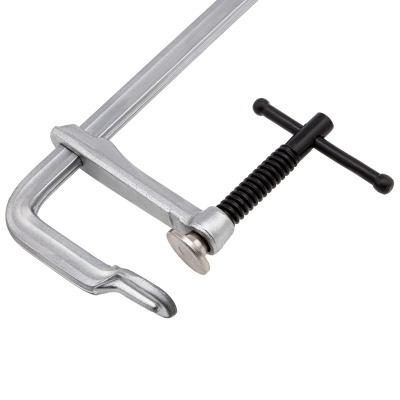 Струбцина F-образная, 100x600мм, кованая Denzel по ценам производителя в Воронеже с доставкой по всей России