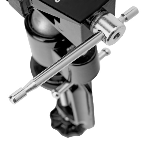 Тиски настольные, многофункциональные, сменная насадка, хомут для дрели, шарнирный механизм, 70 мм Matrix по ценам производителя в Воронеже с доставкой по всей России