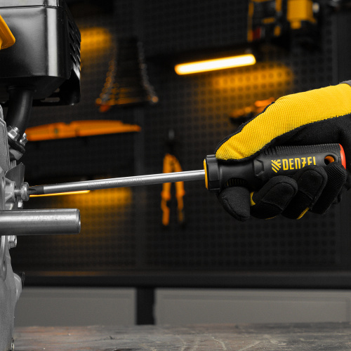 Отвертка, PH3х150 мм, S2, 3к рукоятка Denzel по ценам производителя в Воронеже с доставкой по всей России