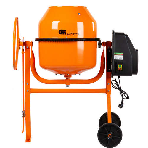 Бетоносмеситель БСЛ-120П, 120 л, 500 Вт, полиамидный венец Сибртех по ценам производителя в Воронеже с доставкой по всей России