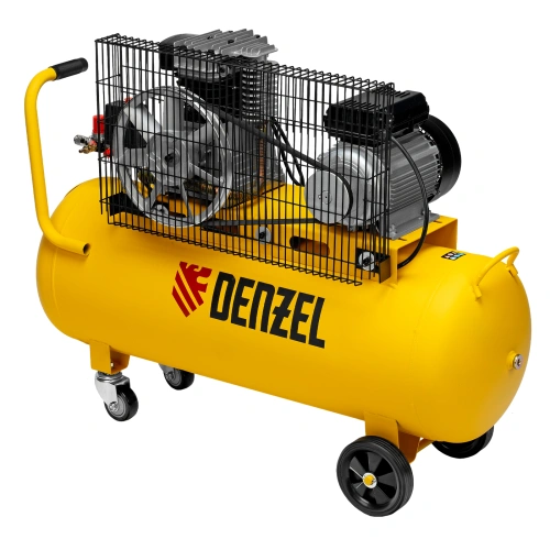 Компрессор воздушный BCI2300/100, ременный привод, 2.3 кВт, 100 литров, 400 л/мин Denzel по ценам производителя в Воронеже с доставкой по всей России