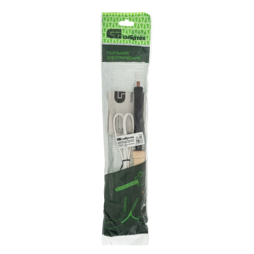 Паяльник электрический ЭПСН-03-65/220, деревянная ручка, Сибртех по ценам производителя в Воронеже с доставкой по всей России