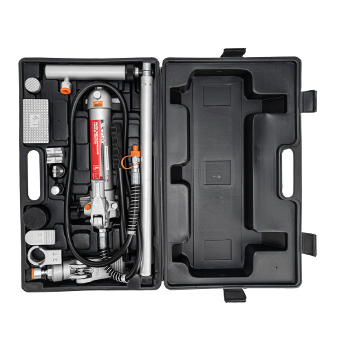 Растяжка гидравлическая, 4 т, набор из 17 предметов, 7 сменных насадок, в пластиковом кейсе Matrix по ценам производителя в Воронеже с доставкой по всей России