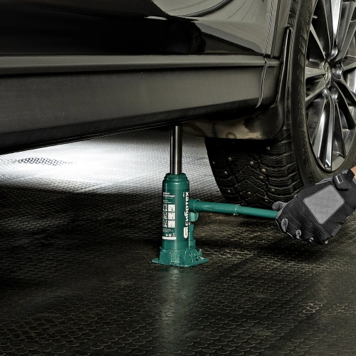 Домкрат гидравлический бутылочный, 3 т, 180-320 мм, в пласт. кейсе Сибртех по ценам производителя в Воронеже с доставкой по всей России