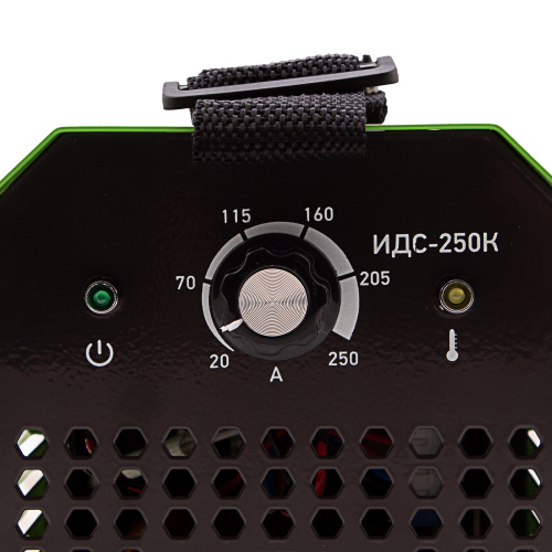 Инверторный аппарат дуговой сварки ИДС-250K, 250 А, ПВ 80%, диаметр электрода 1,6-5 мм Сибртех по ценам производителя в Воронеже с доставкой по всей России