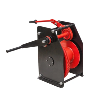 Лебедка ручная барабанная без троса 1000кг 150м -25+45° TOR ТЛ