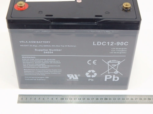 Аккумулятор свинцово-кислотный герм. (GEL) 12В/85Ач (20Hr) 260х162х215 для WS15H/WS15H SC PRO по ценам производителя в Воронеже с доставкой по всей России