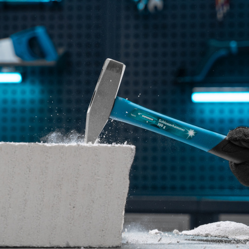 Молоток слесарный, 300 г, квадратный боек, фибергласовая обрезиненная рукоятка Gross по ценам производителя в Воронеже с доставкой по всей России