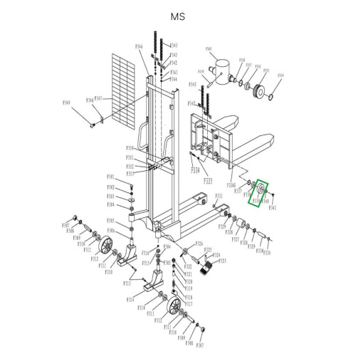 Ролик каретки для MS1516 по ценам производителя в Воронеже с доставкой по всей России