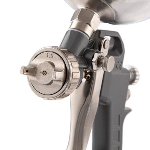 Краскораспылитель пневматический с верхним бачком V 1, 0 л, сопло D 1.2, 1.5 и 1.8 мм Matrix по ценам производителя в Воронеже с доставкой по всей России