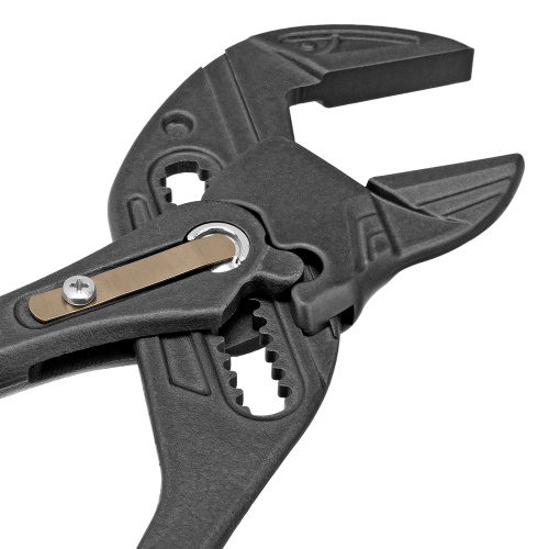 Клещи переставные, кнопочный механизм, обливные рукоятки, сантехнические, 250 мм Denzel по ценам производителя в Воронеже с доставкой по всей России